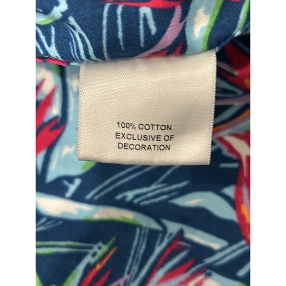 Cremeieux Classics Mens Hawaiian Shirt Tropical Print Short Sleeve Sz XXL - Picture 6 of 9